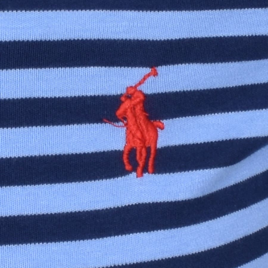Alternative Image for ProductRalph Lauren Slim Fit Polo T Shirt Blue3